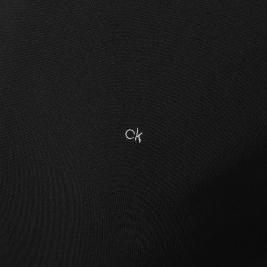Alternative Image for ProductCalvin Klein Mock Turtle Neck Knit Jumper Black3